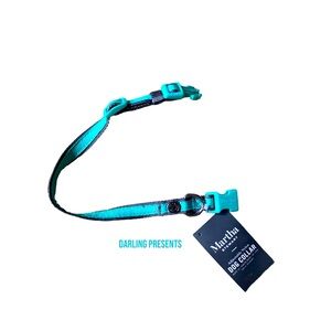 MARTHA STEWART ADJUSTABLE NYLON COLLAR DOG COLOR BOWTIE MINT SIZE 14/S
